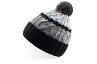 BERRETTO ACRILICO POMPON MULTICOLORE